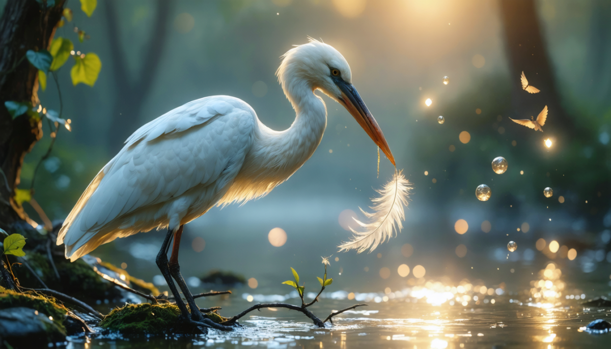 découvrez la signification spirituelle de la morsure de cigogne, ses symboles et les messages cachés qu'elle véhicule dans différentes traditions ésotériques.