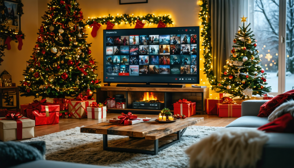 découvrez les 10 films de noël incontournables à regarder sur netflix cette saison pour des moments magiques et festifs en famille ou entre amis.
