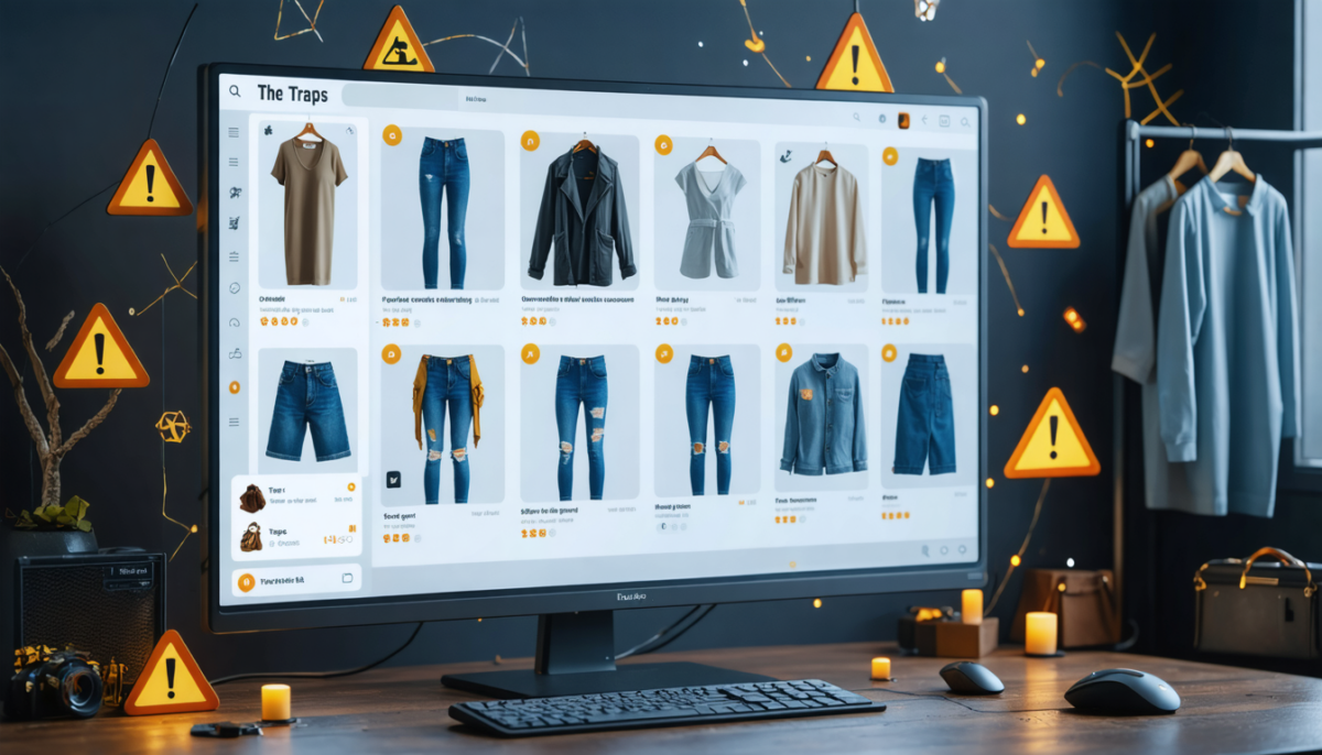 découvrez les 12 pièges à éviter pour ne pas vous tromper lors de vos achats de vêtements en ligne et faites un shopping malin en toute confiance.