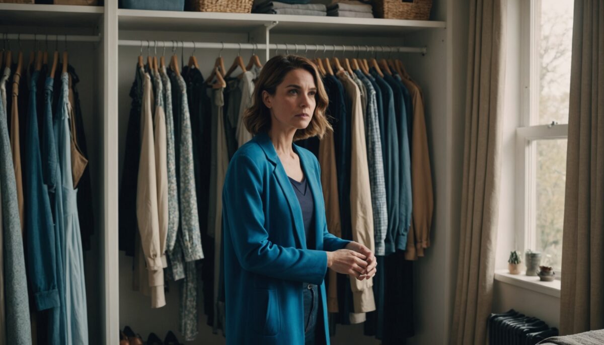Quelle veste choisir pour sublimer une robe bleu électrique ?