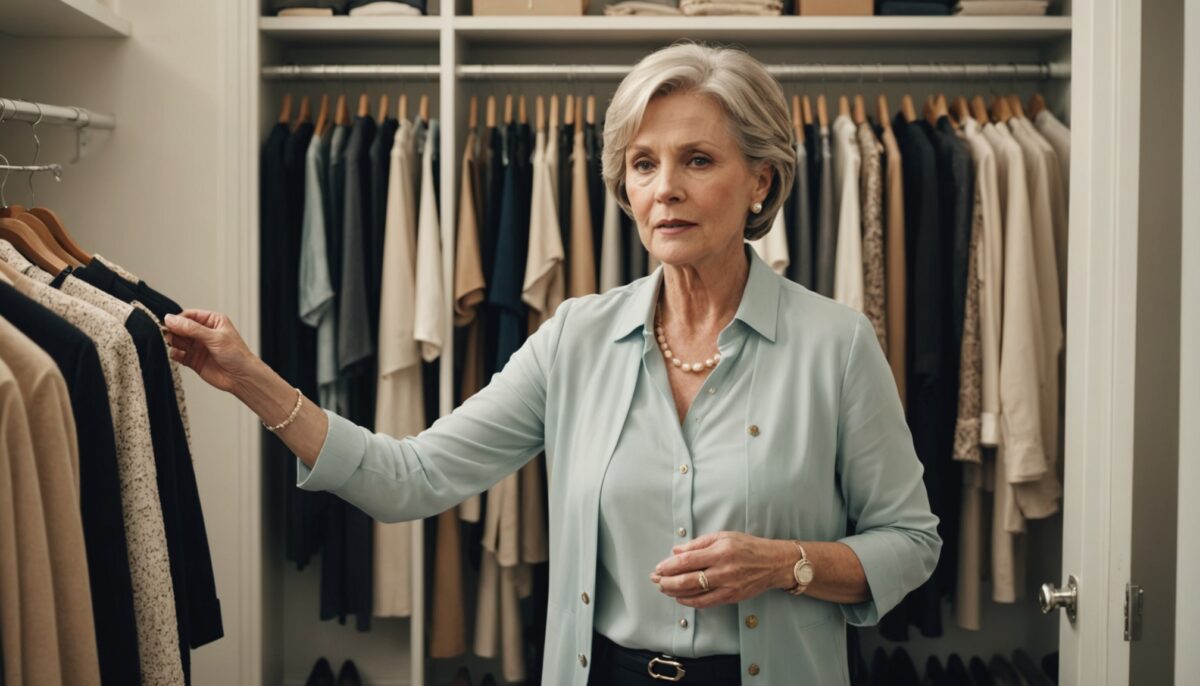 Guide pour composer une garde-robe chic et contemporaine après 60 ans
