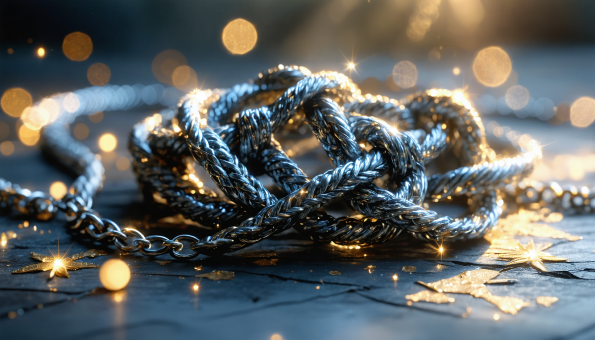 découvrez la signification spirituelle d'un collier qui s'emmêle et explorez les messages cachés liés à ce phénomène mystérieux.