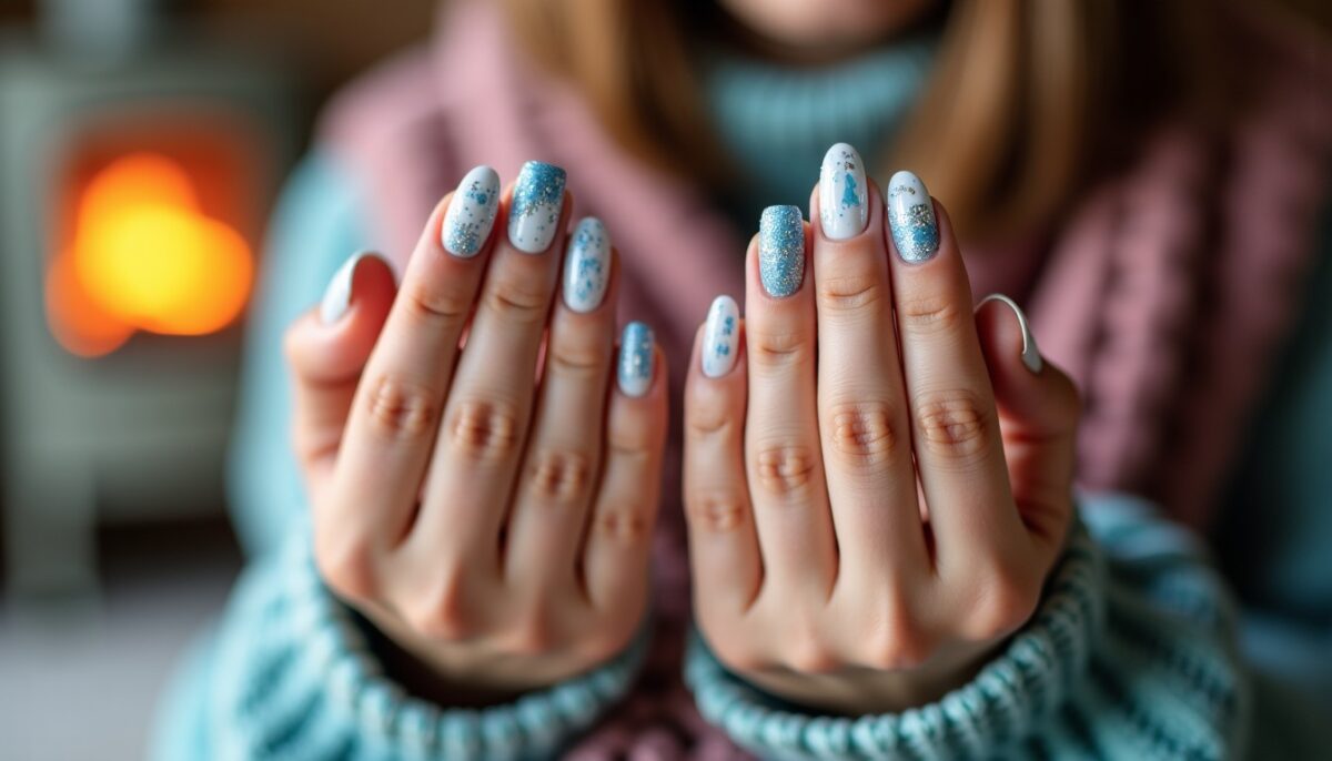Inspirations de manucure hivernale pour des ongles ultra-tendance