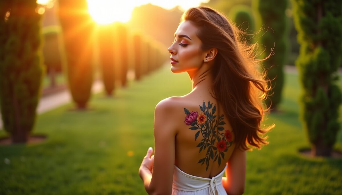 Comment choisir le tatouage parfait dans le dos pour magnifier la silhouette féminine ?