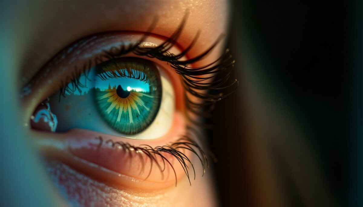 Les mystères envoûtants des yeux bleu-vert : pourquoi ils captivent autant le regard d'autrui