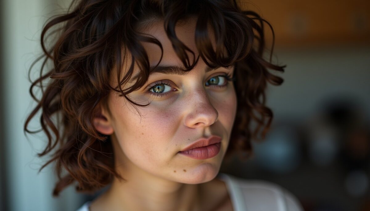 La frange rideau : la coiffure idéale selon la forme de votre visage ?